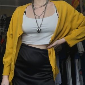 ‼️2 for $20‼️ Yellow cardigan